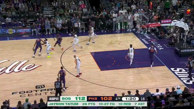 【2024年03月10日】NBA常规赛：凯尔特人vs太阳第4节中文解说录像回放