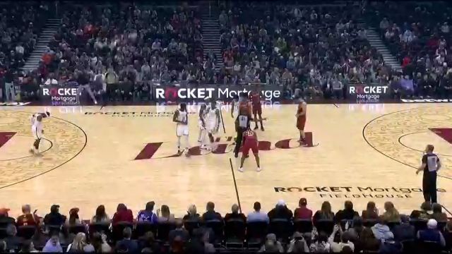 【2024年03月11日】篮网vs骑士第1节英文原声录像回放