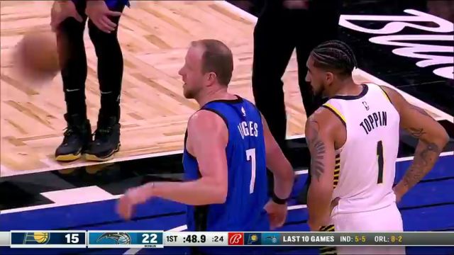 【2024年03月11日】NBA常规赛：步行者vs魔术第1节中文解说录像回放