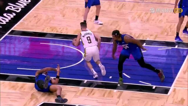 【2024年03月11日 步行者vs魔术集锦】脚踝终结者！麦康奈尔晃倒班凯罗