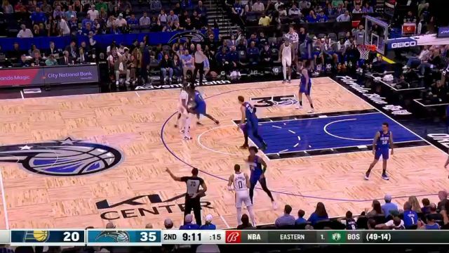 【2024年03月11日】NBA常规赛：步行者vs魔术第2节中文解说录像回放