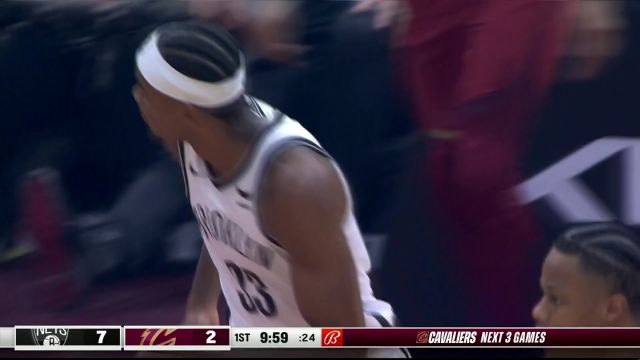 【2024年03月11日 篮网vs骑士集锦】默契程度拉满 小托马斯空配连线克拉克斯顿轻松取分