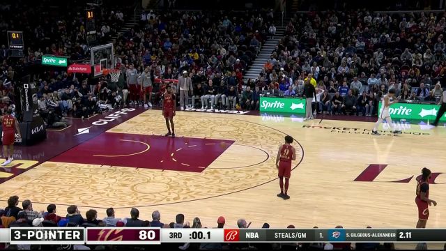 【2024年03月11日 篮网vs骑士集锦】展现射手本色 小托马斯两记高难度三分精准命中