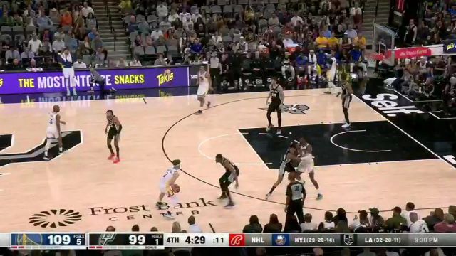 【2024年03月12日】NBA常规赛：勇士vs马刺第4中文解说录像回放