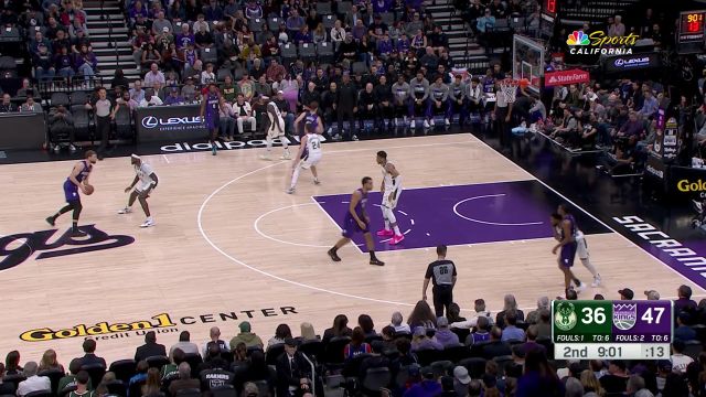 【2024年03月13日 雄鹿vs国王集锦】如入无人之境！福克斯利用速度杀进篮下单手炸裂劈扣