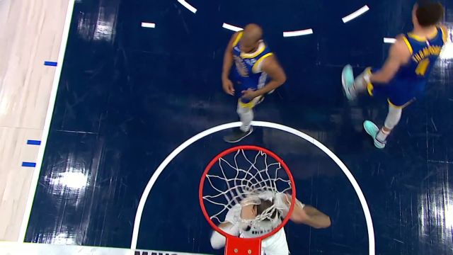 【2024年03月14日 勇士vs独行侠集锦】百分百命中！东契奇脑后长眼精妙连线 加福德已连续命中30球