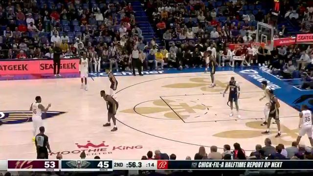 【2024年03月14日】骑士vs鹈鹕第2节中文解说录像回放