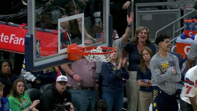 【2024年03月14日 公牛vs步行者集锦】展现大心脏！特纳关键两记三分帮助步行者掌握优势