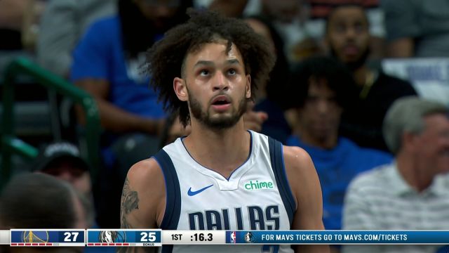 【2024年03月14日 勇士vs独行侠集锦】怎么愣神了！波杰姆斯基生断哈达威 还好莱夫利及时赶到遮天大帽将球扇飞