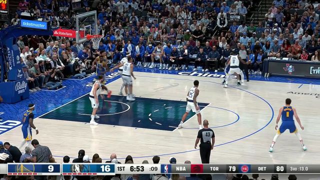 【2024年03月14日 勇士vs独行侠集锦】艺高人胆大！波杰姆斯基无惧欧文围追堵截撤步命中高难度三分球