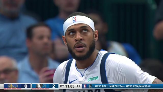 【2024年03月14日】NBA常规赛：勇士vs独行侠第1节用英文原声录像回放