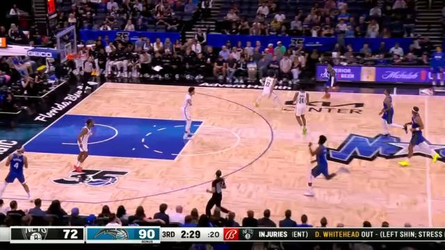 【2024年03月14日 篮网vs魔术集锦】托马斯vs魔术集锦 内外开花轻取21+8双拳难敌四手