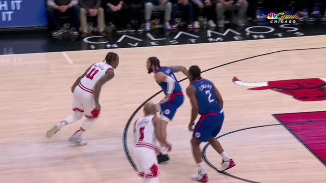 【2024年03月15日 快船vs公牛集锦】快船126-111公牛 卡椒组合55分末节联手带走胜利