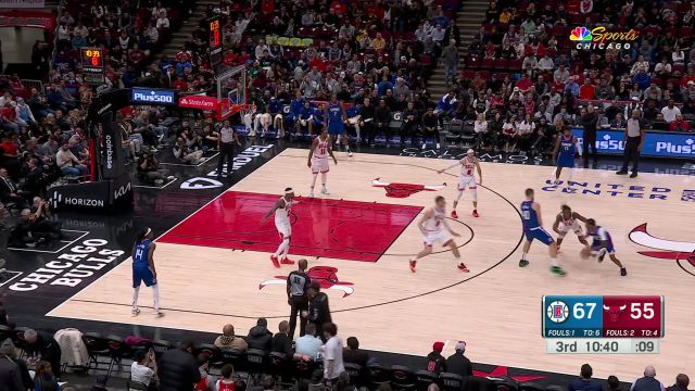 【2024年03月15日 快船vs公牛集锦】乔治三分手起刀落 卡鲁索延续手感给出回应