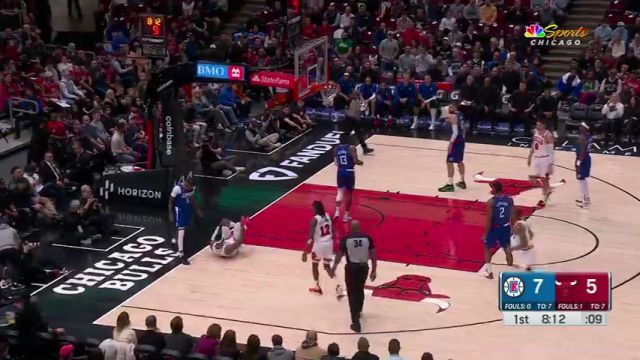 【2024年03月15日】快船vs公牛英文原声全场录像回放