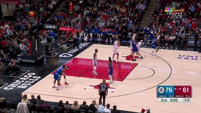 【2024年03月15日 快船vs公牛集锦】头牌对头牌！莱昂纳德个人单打实属无解德罗赞成功单吃莱昂纳德