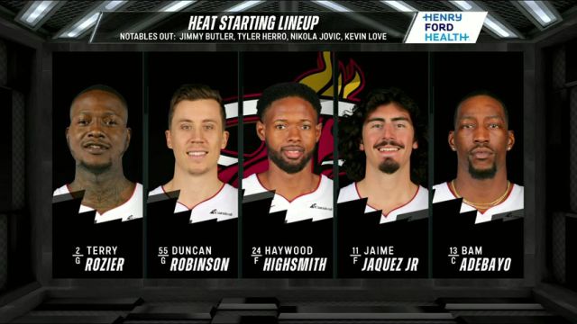 【2024年03月18日】热火vs活塞第1节中文解说录像回放