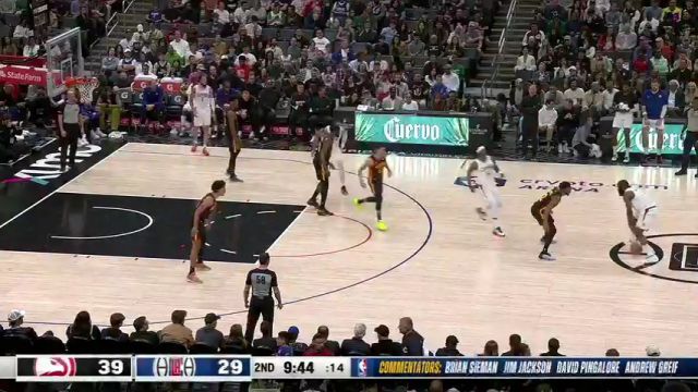 【2024年03月18日】老鹰vs快船第2节中文解说录像回放