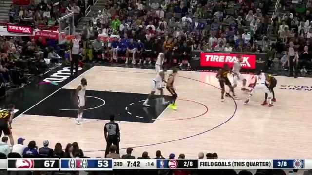 【2024年03月18日】老鹰vs快船第3节中文解说录像回放