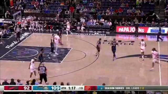 【2024年03月18日】NBA常规赛：猛龙vs魔术第4节英文原声录像回放