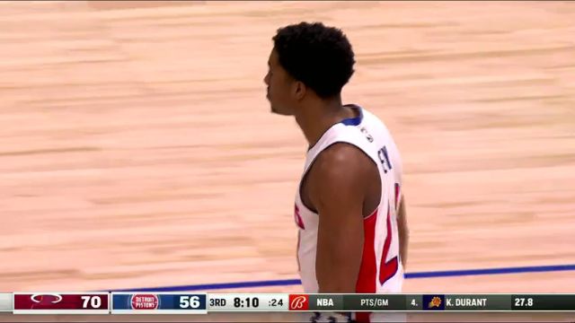 【2024年03月18日】热火vs活塞第3节中文解说录像回放