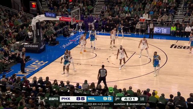 【2024年03月18日 太阳vs雄鹿集锦】想在我面前单打没那么容易 杜兰特残暴血帽扇飞波蒂斯