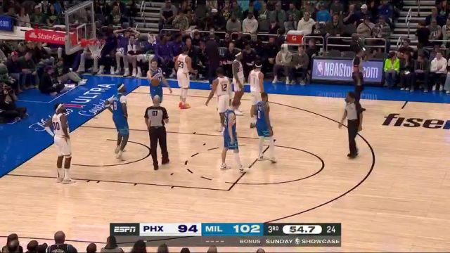 【2024年03月18日】太阳vs雄鹿第3节中文解说录像回放