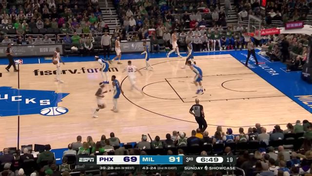 【2024年03月18日 太阳vs雄鹿集锦】根本不讲太多道理！杜兰特干拔三分手起刀落