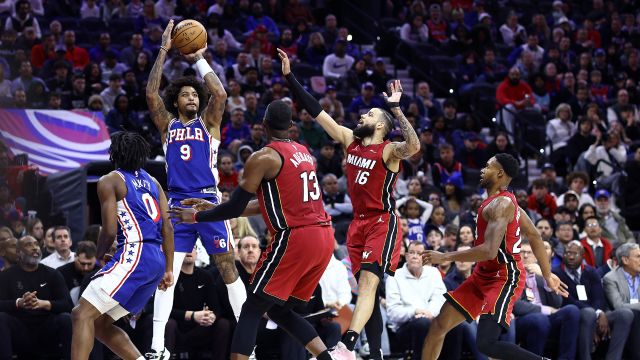 【2024年03月19日 热火vs76人集锦】热火91-98费城76人 马克西30+8+10费城76人主场力克热火