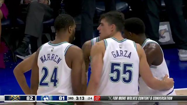 【2024年03月20日】NBA常规赛：掘金vs森林狼第3节中文解说录像回放