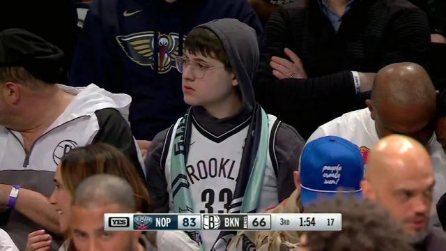 【2024年03月20日】鹈鹕vs篮网第3节英文原声录像回放