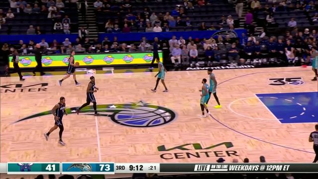 【2024年03月20日 黄蜂vs魔术集锦】伤口上在撒一把盐 班凯罗欧洲步上篮轻松写意稳稳取分