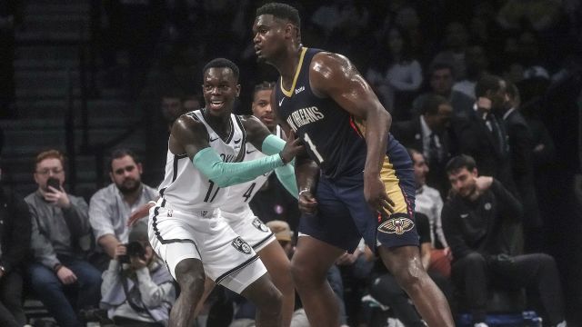 【2024年03月20日 鹈鹕vs篮网集锦】鹈鹕104-91篮网 锡安28分 鹈鹕六人上双轻取篮网