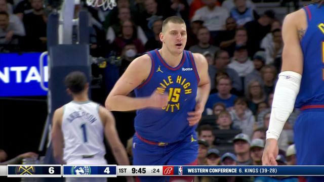 【2024年03月20日 掘金vs森林狼集锦】约基奇vs森林狼集锦