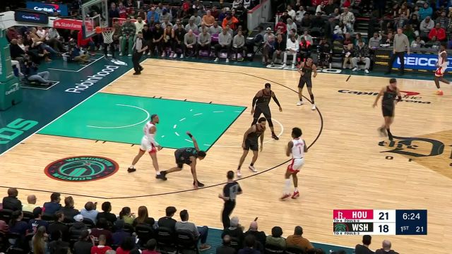 【2024年03月20日 火箭vs奇才集锦】防守在哪里？阿门-汤普森直塞篮下狄龙无人防守扣篮吃饼