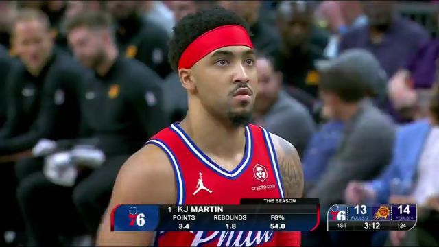 【2024年03月21日】NBA常规赛：76人vs太阳第1节英文原声录像回放