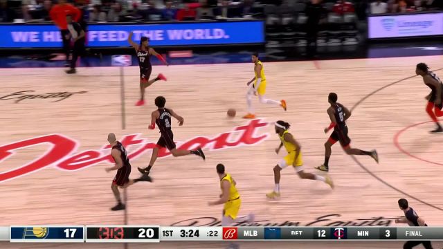 【2024年03月21日 步行者vs活塞集锦】哈利伯吸引防守声东击西送妙传 杰克逊接球上篮一气呵成