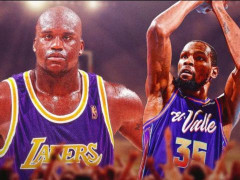 杜兰特总得分超奥尼尔：升历史第八+现役第二