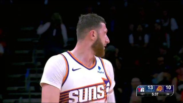 【2024年03月21日】NBA常规赛：76人vs太阳第1节中文解说录像回放