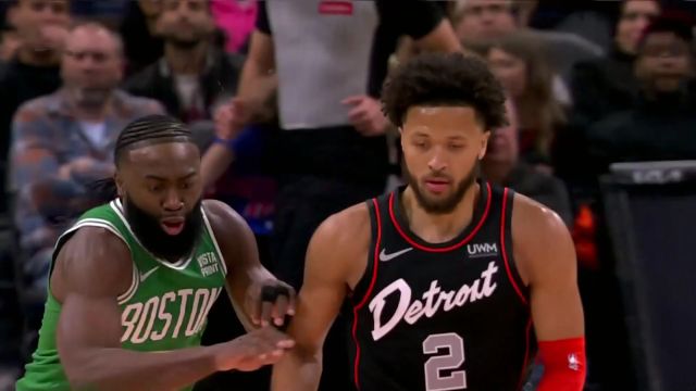 【2024年03月23日 凯尔特人vs活塞集锦】雄赳赳气昂昂！布朗眼疾手快抢断上篮一条龙