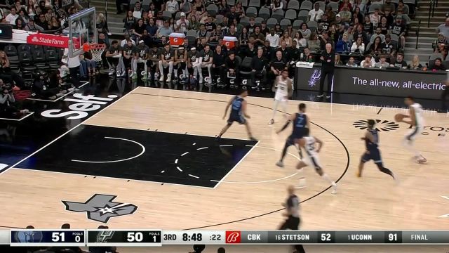 【2024年03月23日 灰熊vs马刺集锦】文班亚马vs灰熊集锦 空砍31+16+5遗憾错失绝杀机会