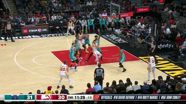 【2024年03月24日 黄蜂vs老鹰集锦】手感来了挡都挡不住 温德勒外线骑马射箭三分颜射防守