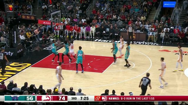 【2024年03月24日 黄蜂vs老鹰集锦】杀伤力十足！米西奇行进间高抛喂饼助攻米勒空接暴扣还造加罚