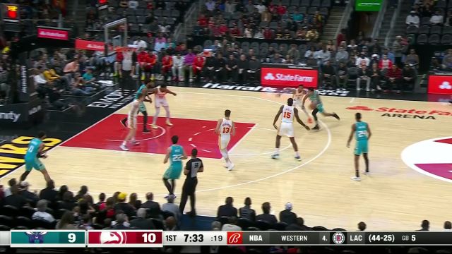 【2024年03月24日 黄蜂vs老鹰集锦】配合默契！特雷-曼假突真传吸引火力助攻布里奇斯底角三分命中