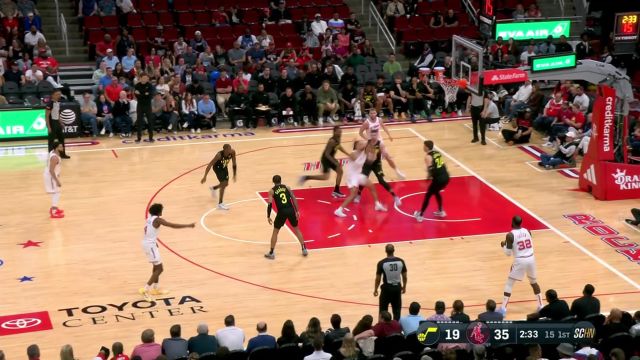 【2024年03月24日 爵士vs火箭集锦】艺高人胆大！范弗利特拉弓射箭超远三分一发入魂