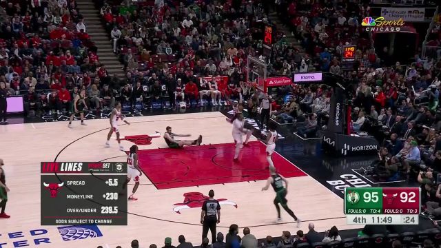 【2024年03月24日 凯尔特人vs公牛集锦】凯尔特人124-113公牛 塔图姆26分帮助球队战胜公牛豪取九连胜