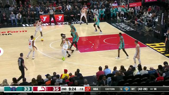 【2024年03月24日 黄蜂vs老鹰集锦】动作行云流水！费尔南多蝴蝶穿花翻身上篮打成2+1