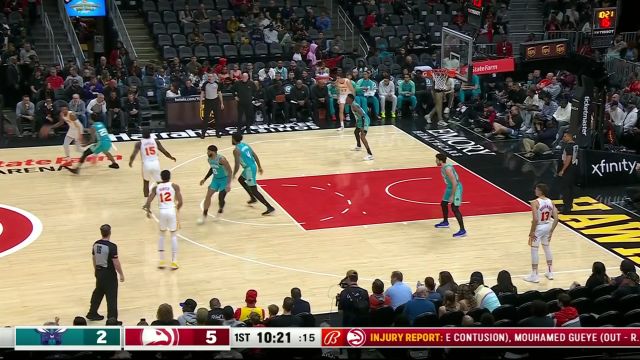 【2024年03月24日 黄蜂vs老鹰集锦】团队篮球的默契展现！老鹰多点连线助攻卡佩拉干拔重扣