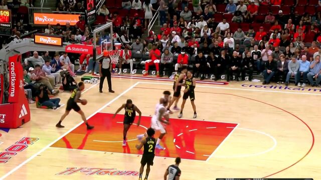 【2024年03月24日 爵士vs火箭集锦】范乔丹单场狂飙10记三分 火箭27记三分平队史纪录