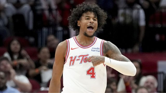 【2024年03月24日 爵士vs火箭集锦】8连胜！火箭距勇士仅1.5胜场：格林41分，全队27记三分创纪录